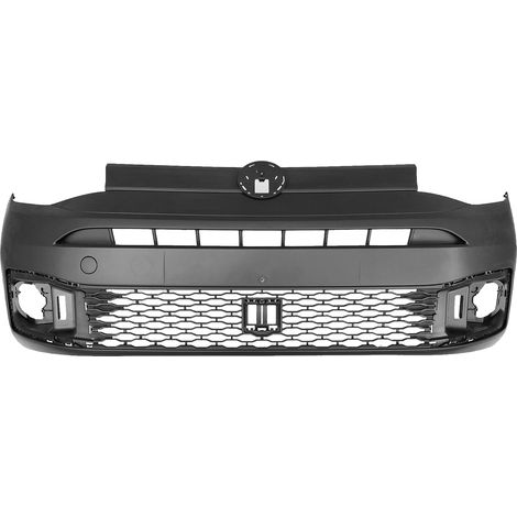 PARAURTI ANTERIORE NERO CON TAPPO GANCIO TRAINO - VOLKSWAGEN - Caddy 2020 -  2K78072179B9