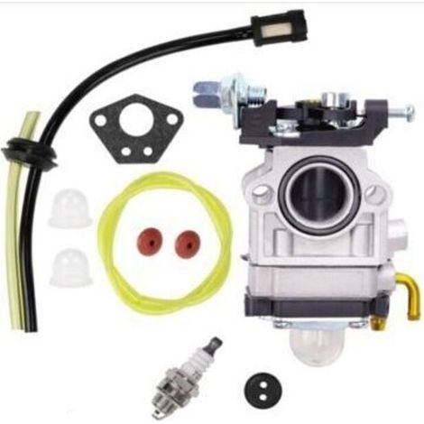 Carburatore per motori da 52 cc, 49 cc e 43 cc, include kit accessori completo, adatto a vari motori, decespugliatori e motociclette. (1/5)