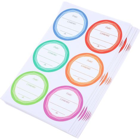 étiquettes autocollants pour étagères lot de 10 porte (1/5)