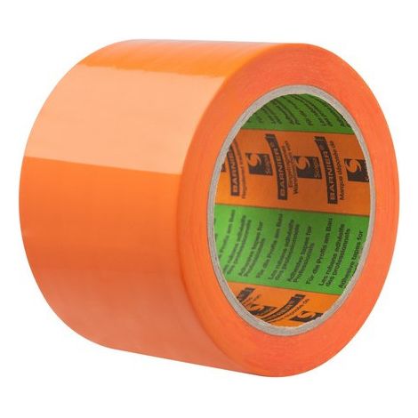 Barnier cinta adhesiva PVC naranja 75 mm x 33 m