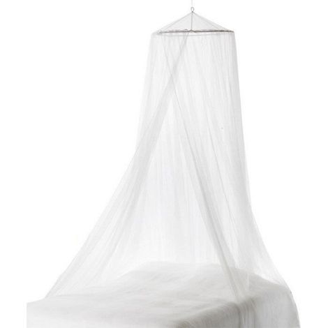 Moustiquaire Dôme ronde Anti Moustiques Blanc (1/4)