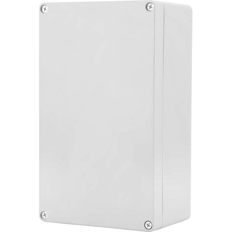 Boite de Derivation, Boîtier D'instrument Boîtier Projet éLectrique éTanche à L'eau ABS IP65, Pour éLectricité Intérieure et Extérieure, éQuipement Lutte Contre L'incendie(200 120 75mm) (1/5)