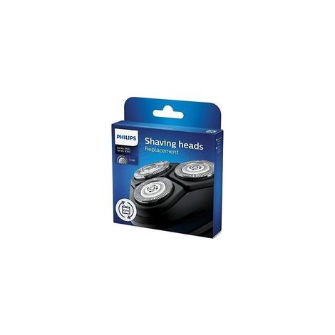 Têtes de rasoir - Philips - SH30/50 - Lot de 3 - Compatible Séries 1000 et 3000 - Rasage à sec (1/4)