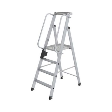 MUNK Aluminium-Stehleiter 4 Stufen (1/5)