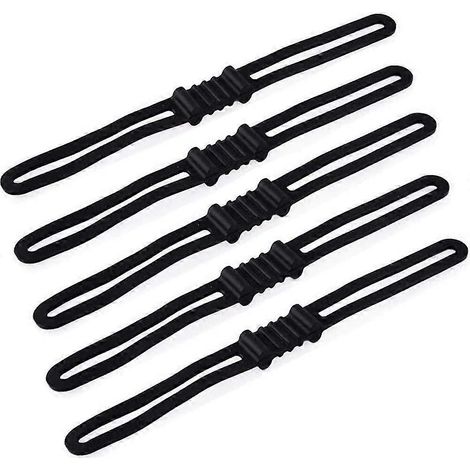 Sangle de vélo en silicone, sangle élastique pour vélo, bandage élastique, sangle pour lampe torche, support de guidon, support pour téléphone portable, support pour lampe torche de téléphone portable (1/4)