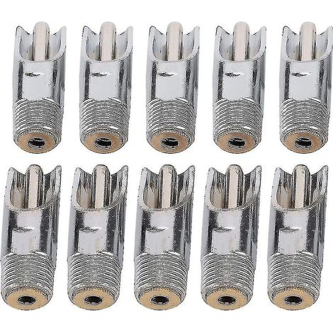 Abreuvoirs pour cochons, lot de 10 abreuvoirs en métal style gueule de canard, accessoires pour abreuvoirs pour cochons, fournitures pour élevage (1/5)
