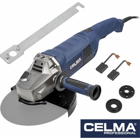 Amoladora angular Celma Professional PRAg 230GEO de 2500 W y 230 mm (1/5)