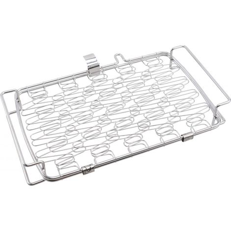 Primaster Grillkorb 34 x 23 x 5cm Edelstahl Gemüsekorb Fischbräter