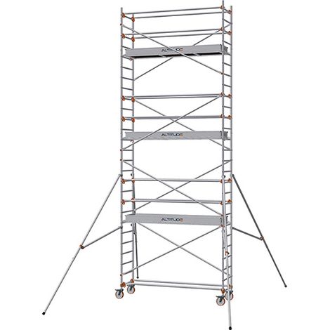 Echafaudage roulant - Hauteur de travail maximale 8.90m - 613817