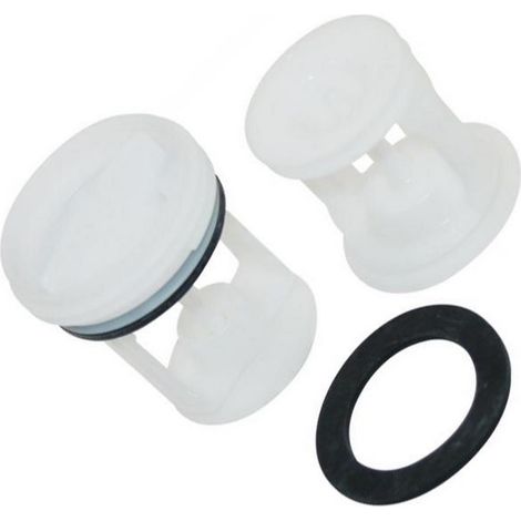 Bouchon / filtre de pompe de vidange (121726-49597) (C00141034, 482000022946) Lave-linge ARISTON HOTPOINT, INDESIT, SCHOLTES