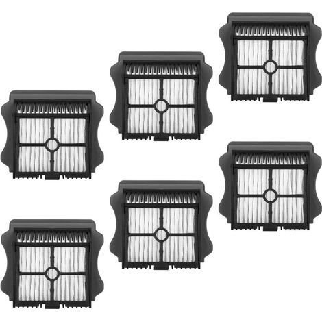 6 Filtre HEPA pour Tineco iFloor 3 S3 S5 Pro, Accessoire Aspirateur Sec et Humide, Pièce de Rechange Haute Efficacité-DOU
