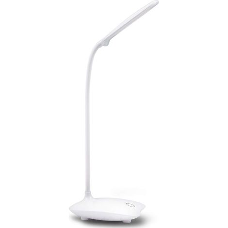 Lampadaire de bureau LED protection des yeux, lampe flexible chevet table lecture lumière blanche (1/5)