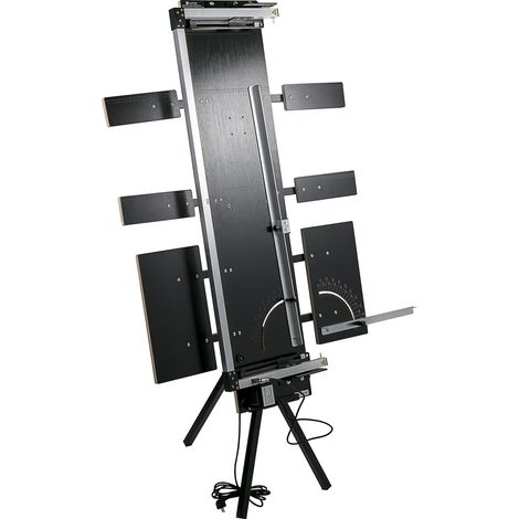 Mophorn Styropor Schneidemaschine 42cm Max. Schnittdicke Heißer Draht Schaumstoffschneider 127cm Max. Länge 0-90° Sechs Heizdrähte mit Ständer Seitliche Platte zum Schneiden von Schaumstoff Pearl Cott