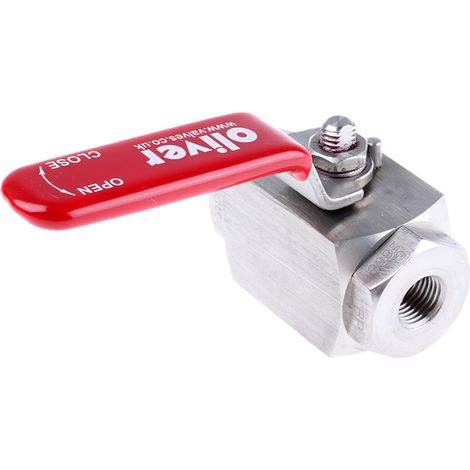 Robinet à bille hydraulique RS PRO, G 1/4, en Acier inoxydable ( Prix pour 1 ) (1/2)