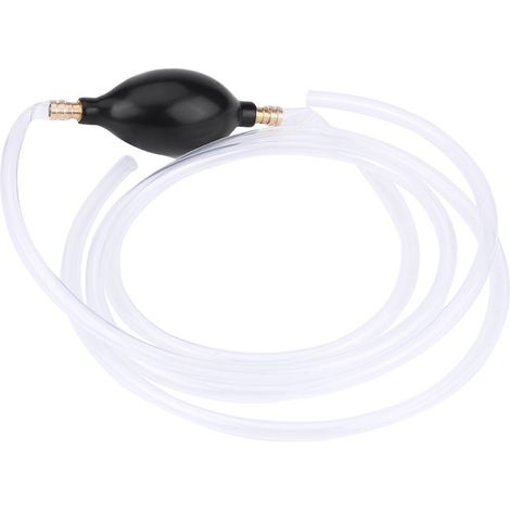 EBTOOLS Pompe Siphon pour Essence 8mm/0.31 "pompe de Siphon à Main D'amorce de Carburant Tuyau de Siphon de Gaz Pompe de Transfert Tuyau de Transfert D'eau Liquide Essence. (1/5)