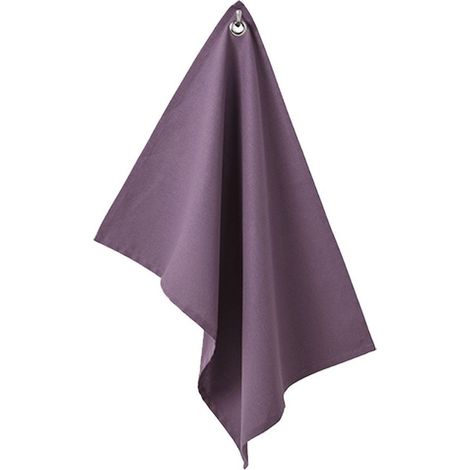 Essuie mains en coton couleur Figue 50 x 70 cm
