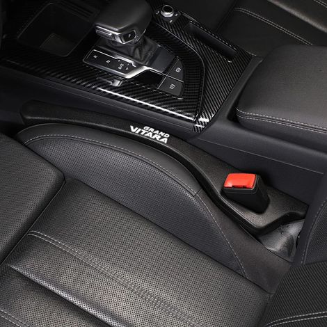 (Noir droit) Bouchon de couture de siège auto neuf, bande d'étanchéité pour couture de siège, protection anti-chute pour Suzuki Grand Vitara (1/5)