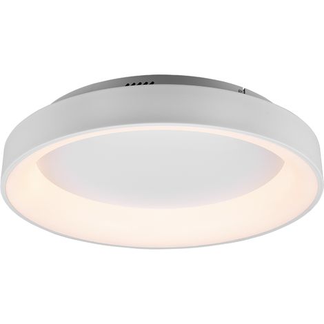 Plafonnier LED Trio Girona blanc 60 cm 48W 2700-6000K (1/4)