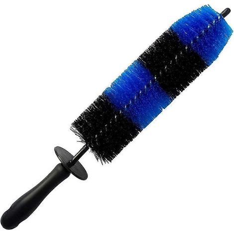 Brosse pour jantes de voiture, brosse de nettoyage de pneus, outil de nettoyage de détail pour voiture-44x6.5cm-Blue (1/3)