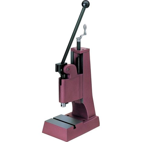 Berg & Schmid Handhebelpresse 1700 kp mit Kniehebel, Hub 60 mm (1/3)