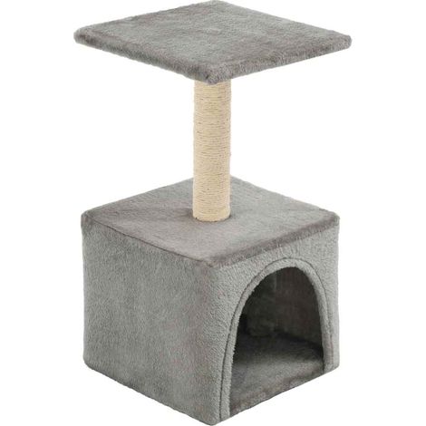 Maison Exclusive - Albero per Gatti con Tiragraffi in Sisal 55 cm Grigio