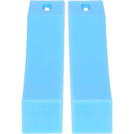 Coussin de protection antidérapant pour disques d'haltères, coussin en silicone pour poids (Bleu) (1/5)
