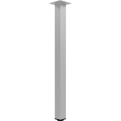 Gamba per mobile in acciaio inox per scrivania, regolabile, 72 cm (1/5)