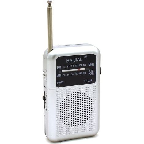 928 Mini Dualband-Taschenradio mit Kopfhöreranschluss, tragbarer AM/FM-Radioempfänger mit Antenne, ideal für Zuhause, Reisen, Outdoor-Aktivitäten und den täglichen Gebrauch. (1/5)