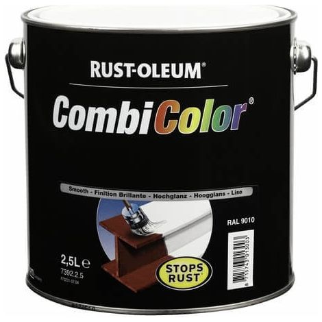 Peinture CombiColor rouge vif RAL 3000 - 2,5L