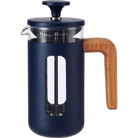 La Cafetière Pisa - Cafetera de 3 tazas, color azul marino
