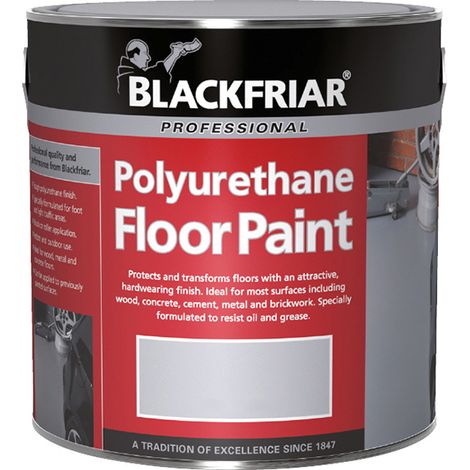 Blackfriar Professional Polyurethane Floor Paint in Tile Red – 500ml, Suitable for Durable Indoor and Outdoor Flooring