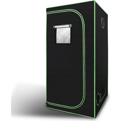 Wolketon 80x80x180 cm Grow Zelt für Pflanzen Zuchtzelt Gewächshaus Box Garten Anzucht Gemüse Kräuter Grow Schrank