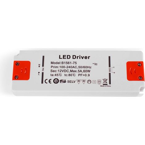 Slim Netzteil 12V - 60W - IP20
