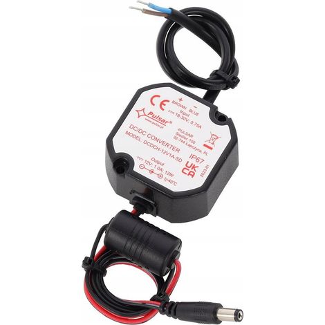 Convertidor pulsar dcdch-12v1a-sd 12W IP67 impermeable (1/3)
