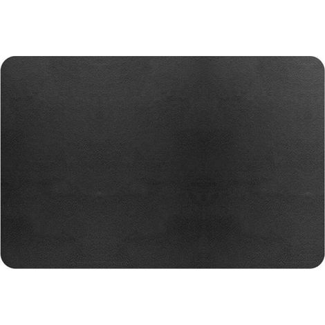 Tapis de cuisine absorbant à absorption rapide, anti-taches, imperméable, avec dos en caoutchouc, compatible avec cafetière, machine à expresso et égouttoir à vaisselle.