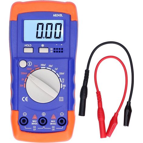 Testeur de capacité A6243L Multifonction Haute Précision Faible Consommation Intelligent Compteur d'Inductance Numérique (1/5)