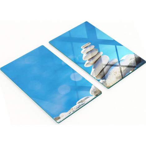 Tableros decorativos multifuncionales de piedra endurecida para cocina, 2x30x52 cm