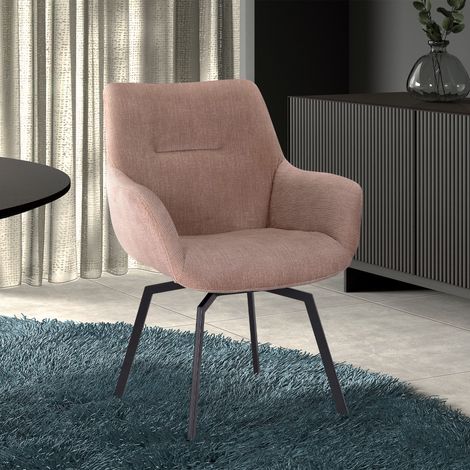 Fauteuil 63x63x84 cm en velours cotelé beige
