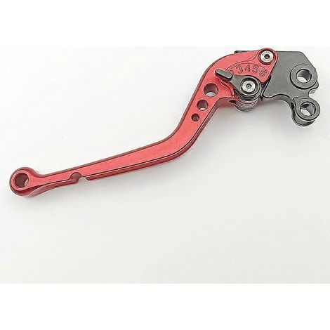 Pour les modifications KTM690 SMC/SMCR/Duke, cornes d'embrayage tout aluminium en alliage 990SMR/SMT (tige longue rouge) (1/5)