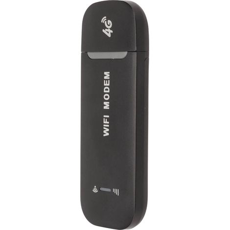Routeur WiFi 4G Noir Jusqu'à 10 utilisateurs Stable Connexion facile USB Plug and Play Routeur 4G LTE pour Hotspot Micro Carte SIM Téléphone PC (1/5)