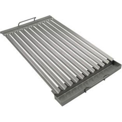 SOFRACHEF - Grille à viande en acier inoxydable - long. 330 mm - Sofraca