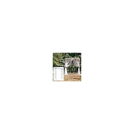 COSTWAY Arco da Giardino 205 CM, Pergolato per Piante Rampicanti, Pergola Decorativo di Metallo per Cerimonie, Feste, Cortile e Prato (Verde) (1/5)