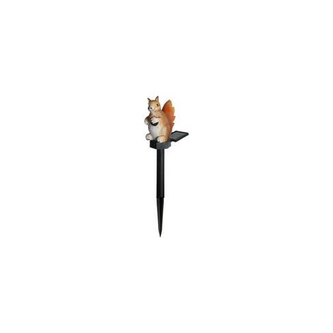 Lampes solaires de jardin d'extérieur, motif écureuil (1/4)
