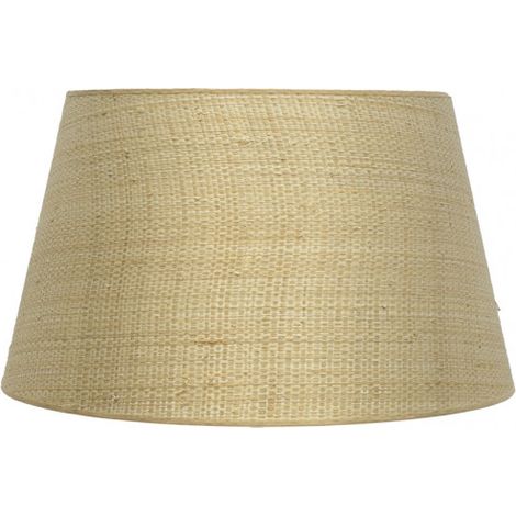 Lampenschirm salma e27 natur 45dx35dx30h konisch offen