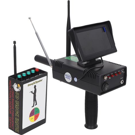 Détecteur de métaux sans fil rechargeable, scanner rapide haute sensibilité pour recherche souterraine d'or, alimentation 100-240V prise UE (1/5)