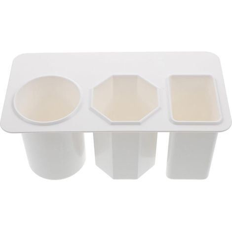 de rangement de bureau adhésive en plastique avec plusieurs
