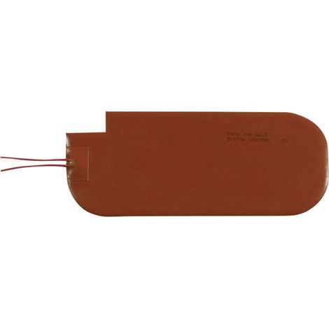 Thermo TECH silicone Feuille chauffante autocollant 230 V/DC, 230 V/AC 350 W Indice de protection IPX7 (L x l) 235 mm x (1/2)