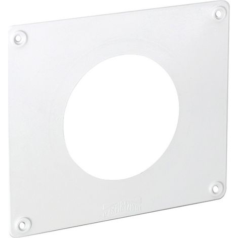 1PZ COPRIFORO PER TUBI AERAZIONE mm.190x160 - foro ømm. 100/125