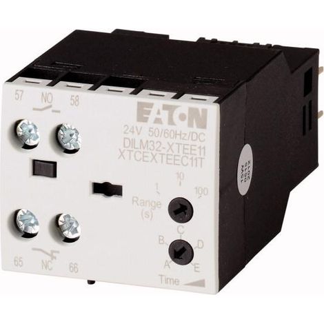 Module de temporisation 24VAC/DC 0 5-10s retardé à la chute EATON DILM32-XTED11-10(RA24)
