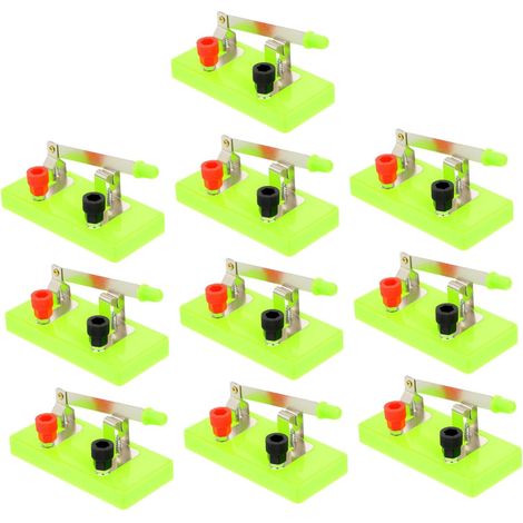 Interruptor Unipolar Spst 10 Piezas Plástico Cobre para (1/5)